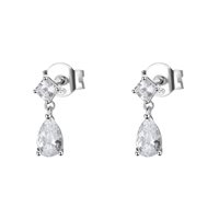 Pendientes Brosway Mujer FANCY INFINITE WHITE in Plata Cubic Zirconia FIW117